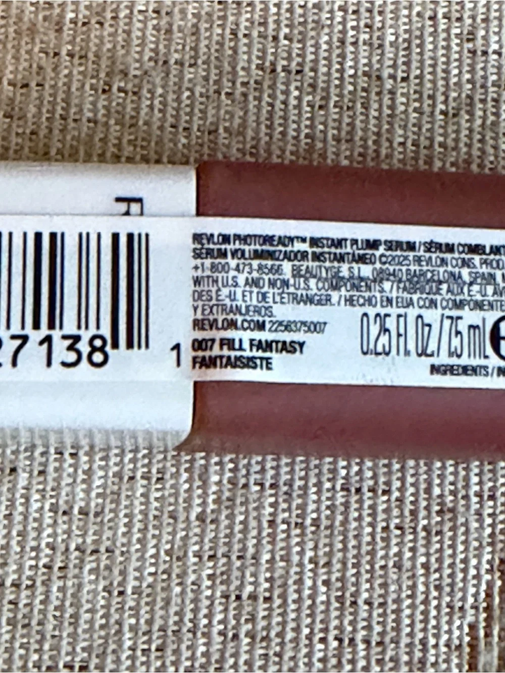 Revlon Instant Photo Ready Plump Lip Serum 007 Fill Fantasy New & Sealed